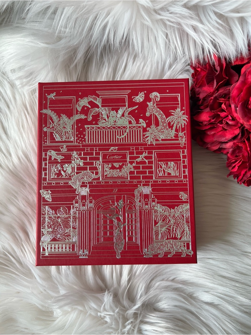 New Cartier Declaration Red Gift Box